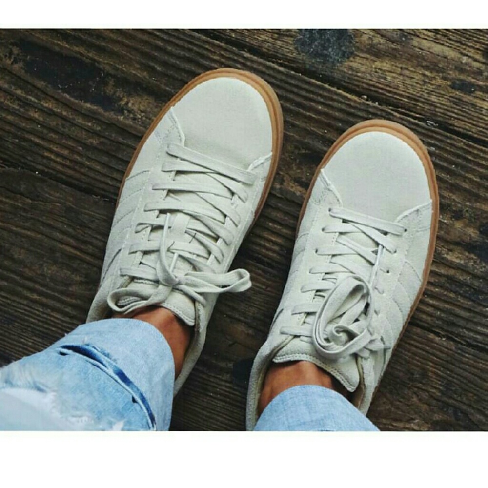 ZARA CREEPERS 100% LEATHER SNEAKER NWT